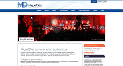 Desktop Screenshot of migueldiaz.com