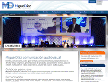 Tablet Screenshot of migueldiaz.com
